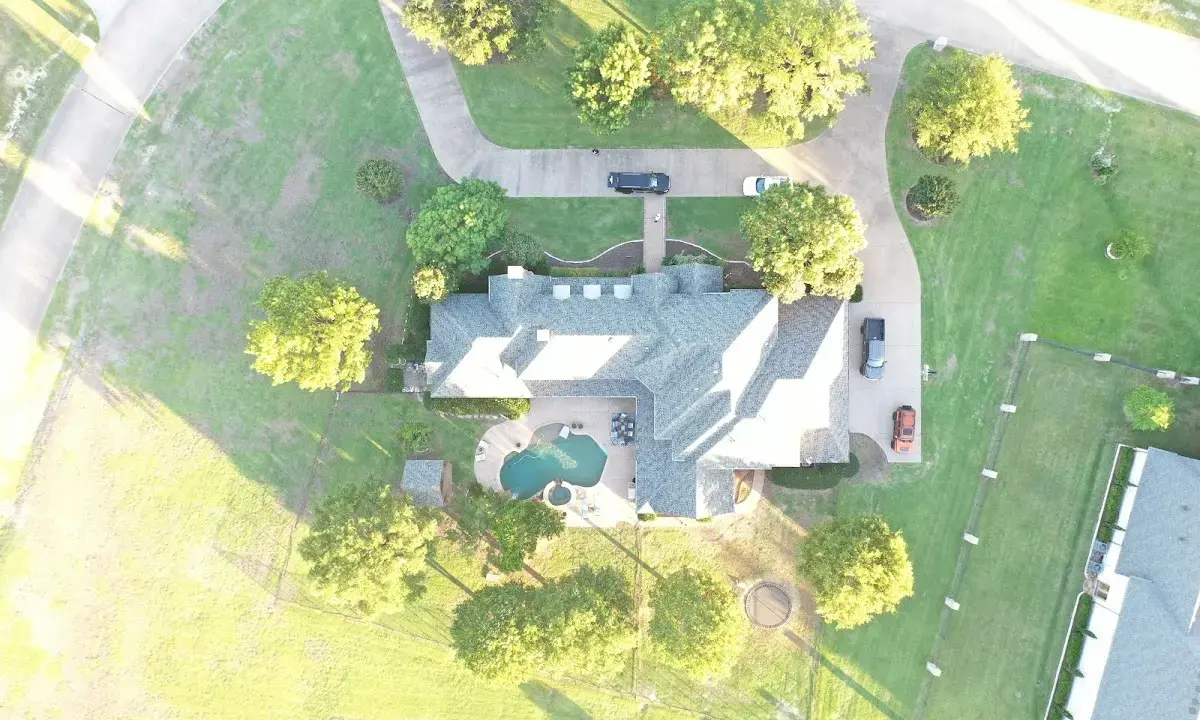 New shingle roof installation on a home in Huntingburg